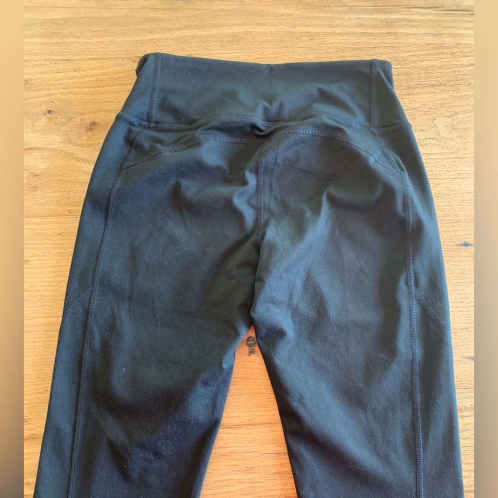 FILA Sport Capri Mid Rise Yoga Pant Black Women’s‎ Small NWT - Picture 8 of 8